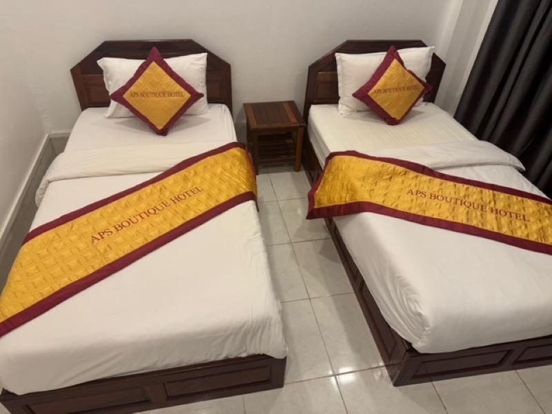 A P S Moutain View Hotel Vang Vieng Buitenkant foto