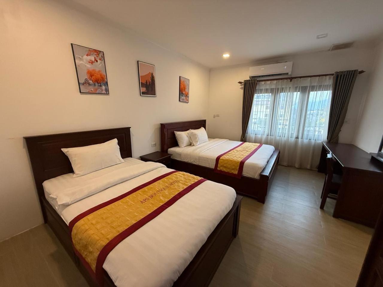 A P S Moutain View Hotel Vang Vieng Buitenkant foto